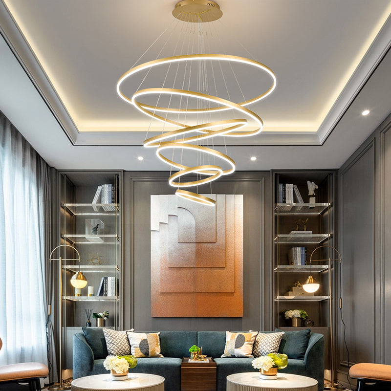 LED Ring Pendant Lights