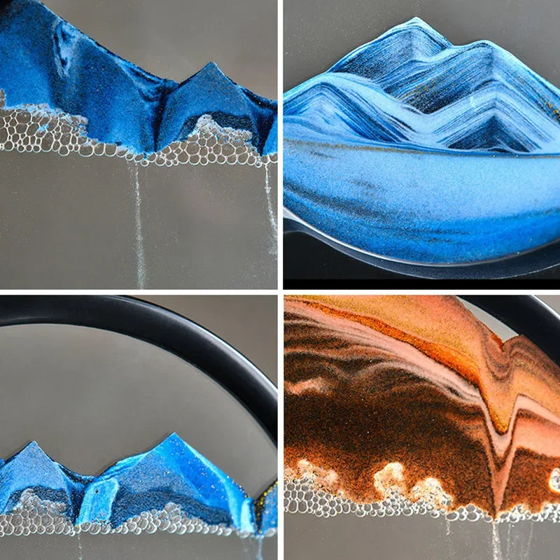 3D Moving Sand Art Ornament