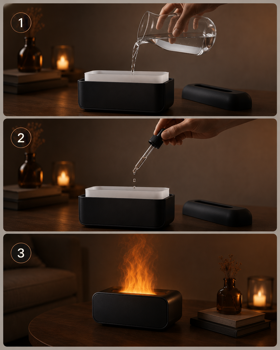 Flame Mist Humidifier