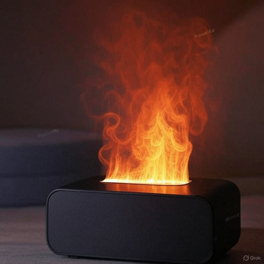 Flame Aromatherapy Mini Air Humidifier